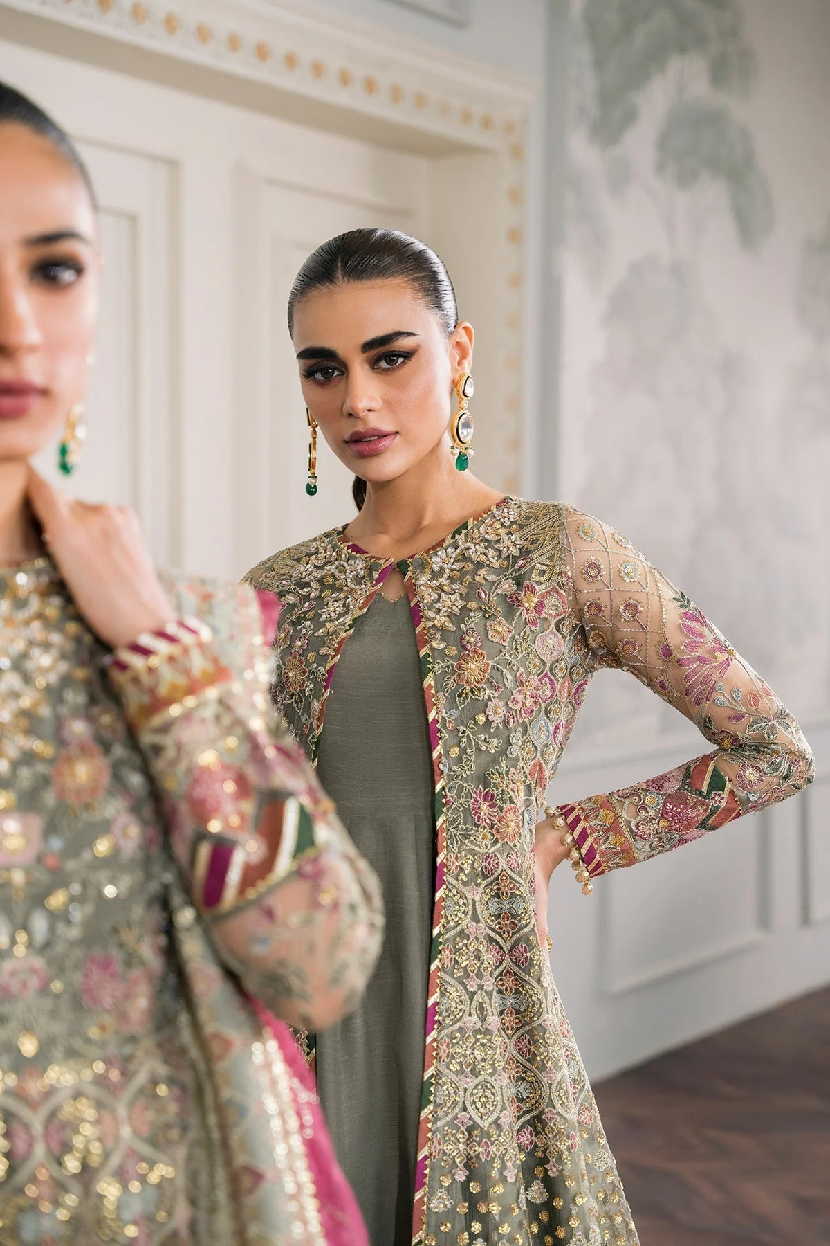 Baroque Chantelle Embroidered Luxury Formals – CH12-02 - Image 21