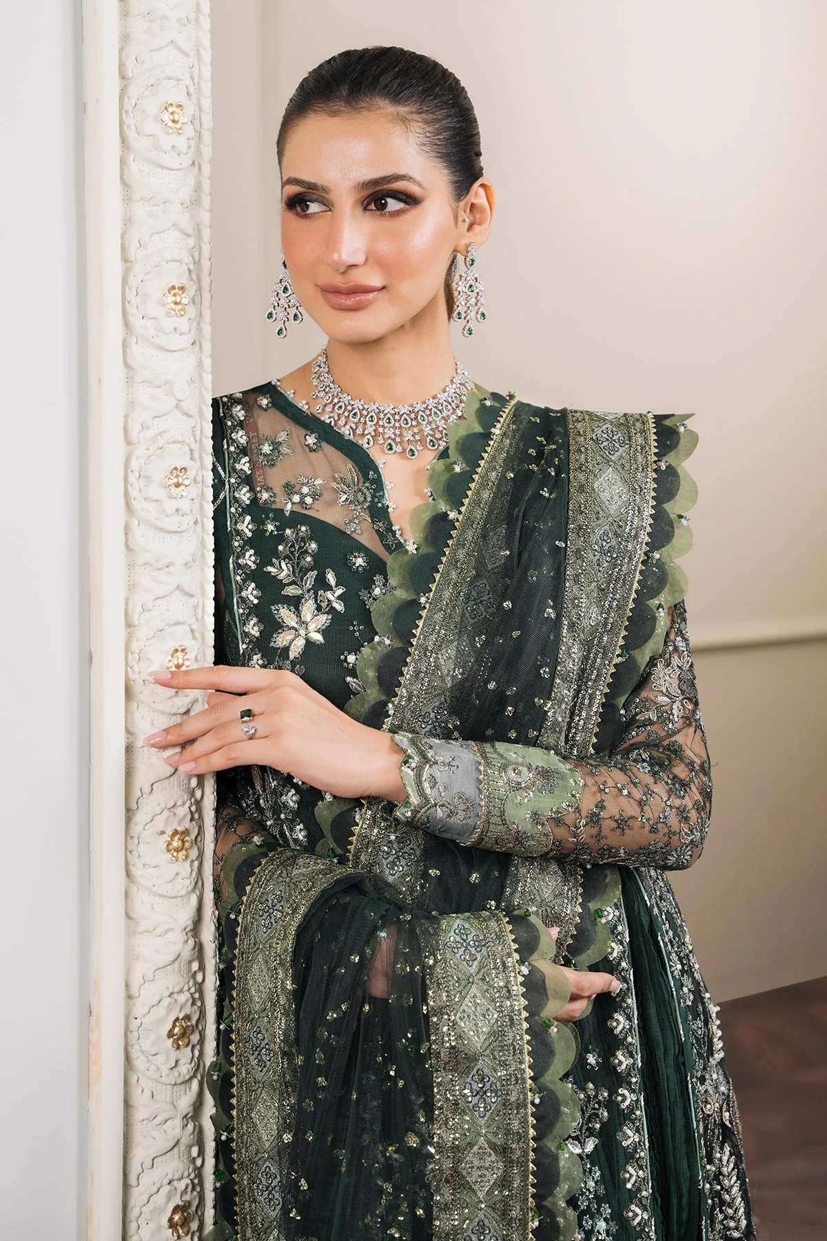 Baroque Chantelle Embroidered Luxury Formals – CH12-05 - Image 4