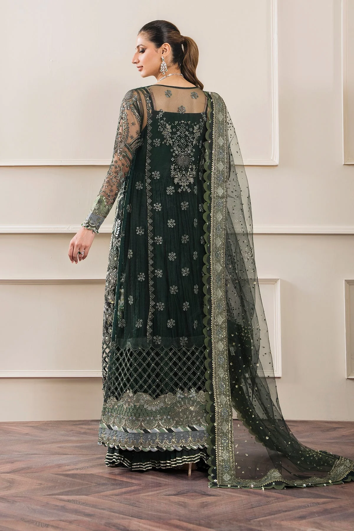 Baroque Chantelle Embroidered Luxury Formals – CH12-05 - Image 9