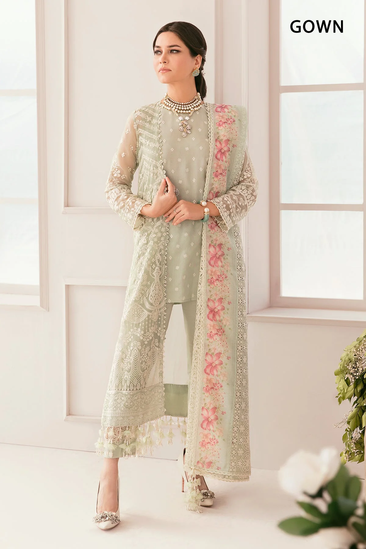 Baroque Chantelle Formal Collection – EMBROIDERED CHIFFON CH11-01 - Image 4