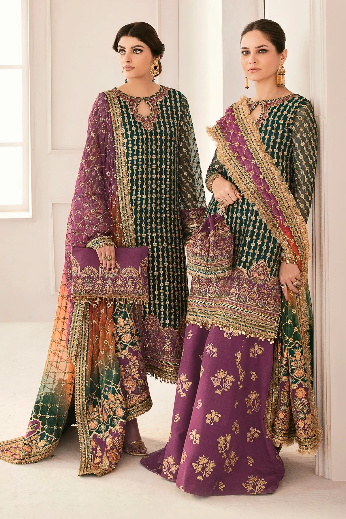 Baroque Chantelle Formal Collection – EMBROIDERED CHIFFON CH11-06 - Image 6