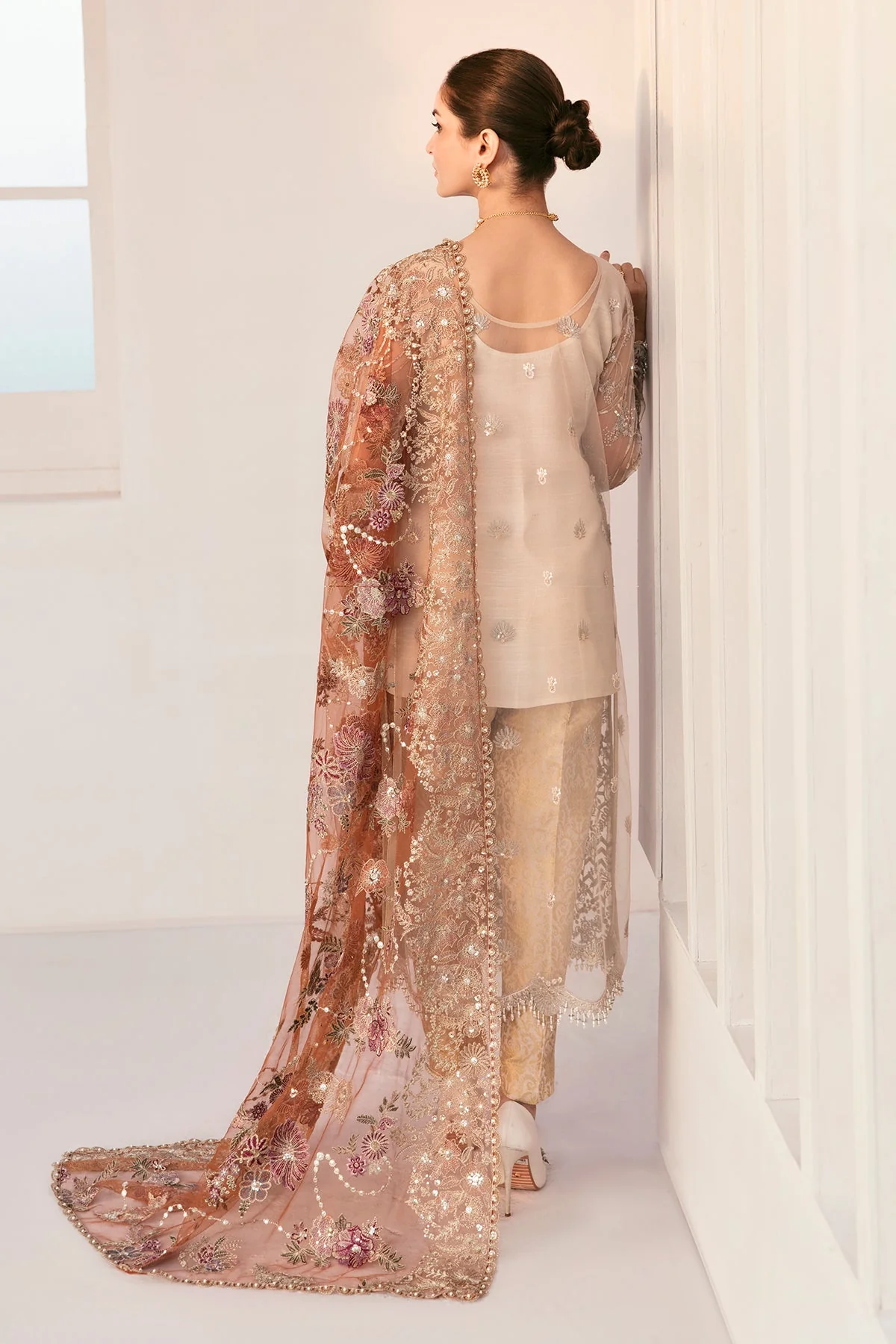Baroque Chantelle Formal Collection – EMBROIDERED NET CH11-03 - Image 8