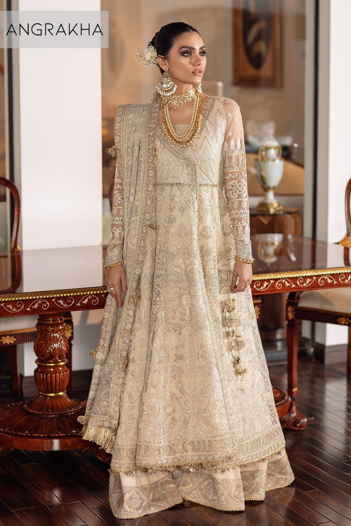 Baroque Chantelle Luxury Embroidered Chiffon Collection – EC-05-CH09 - Image 13
