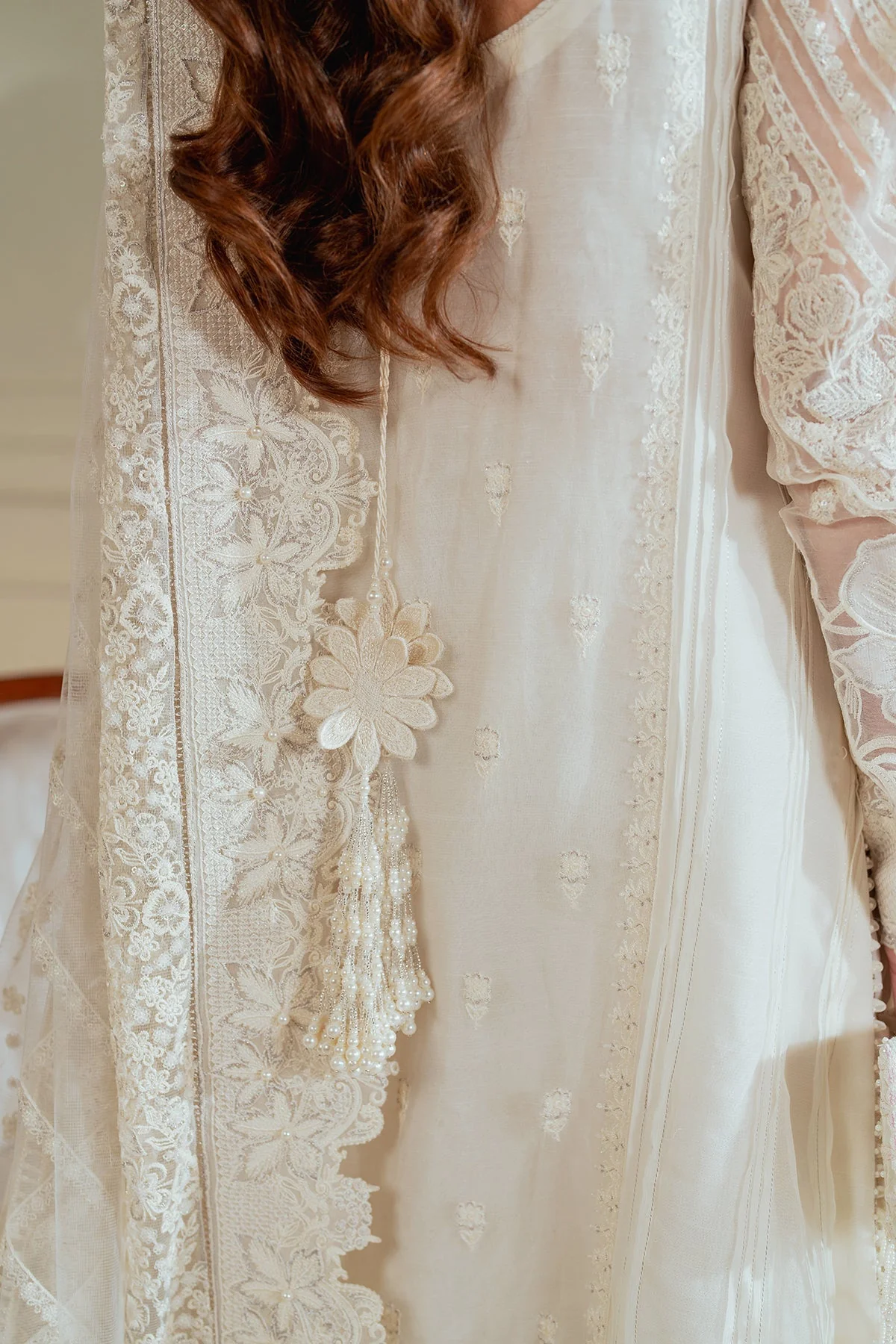 Baroque Chantelle Luxury Wedding Formals – Embroidered Chiffon CH13-02 - Image 14