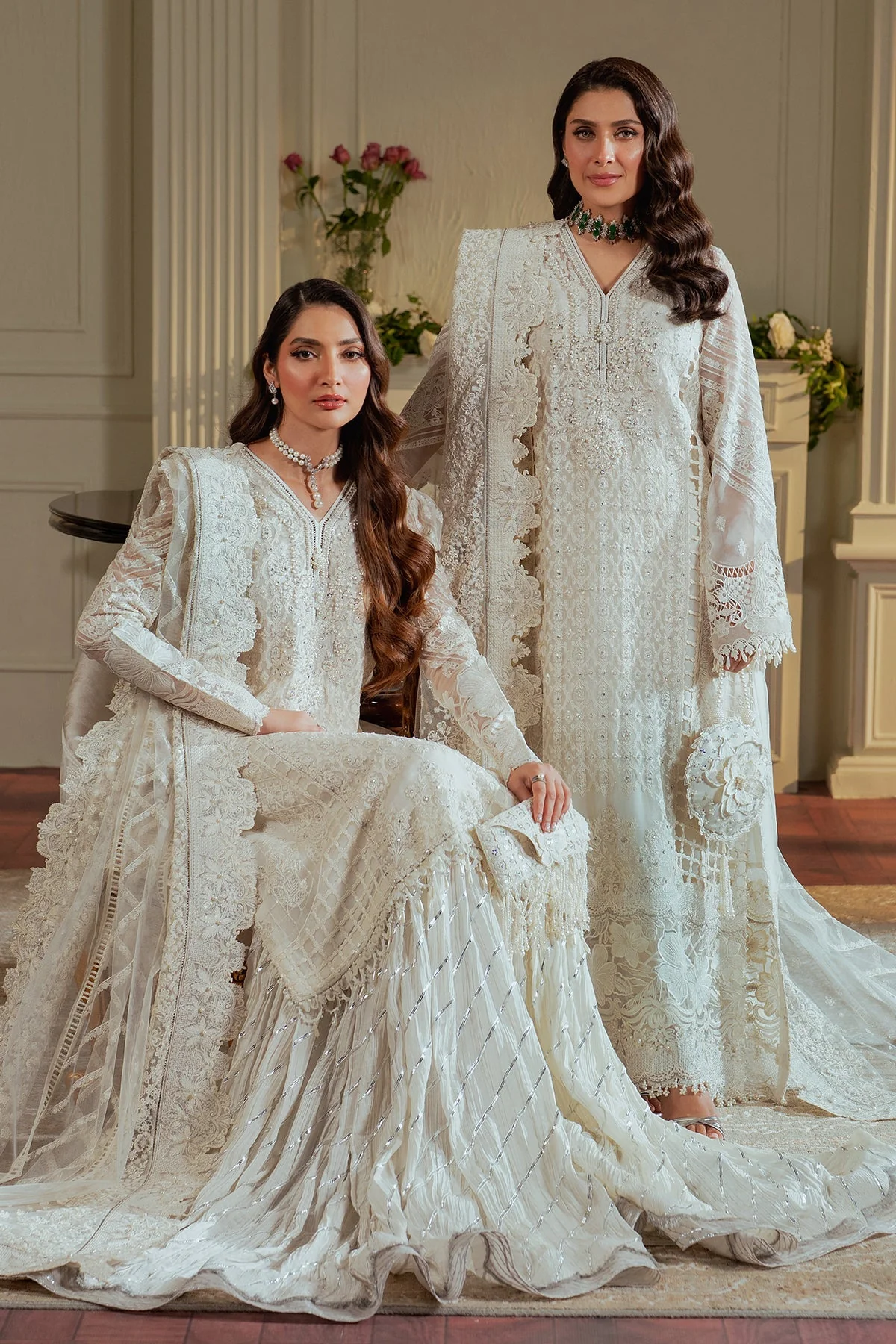 Baroque Chantelle Luxury Wedding Formals – Embroidered Chiffon CH13-02 - Image 18