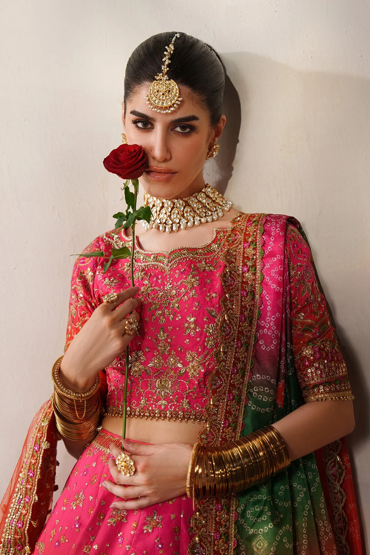 Baroque Chantelle Luxury Wedding Formals – Embroidered Silk CH14-03 - Image 7