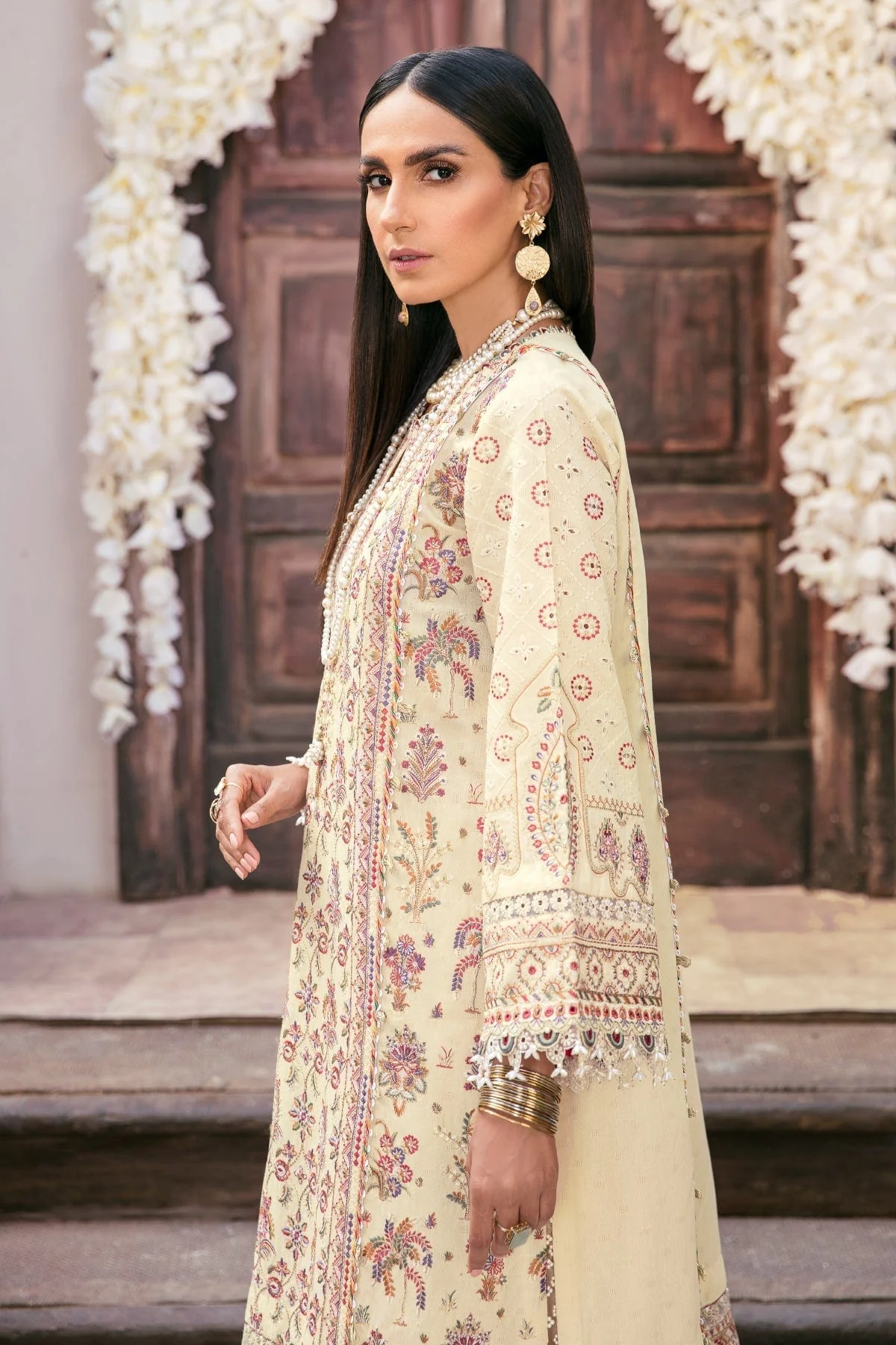 Baroque Festive Eid Lawn Collection – BQU-BL08-06 - Image 5