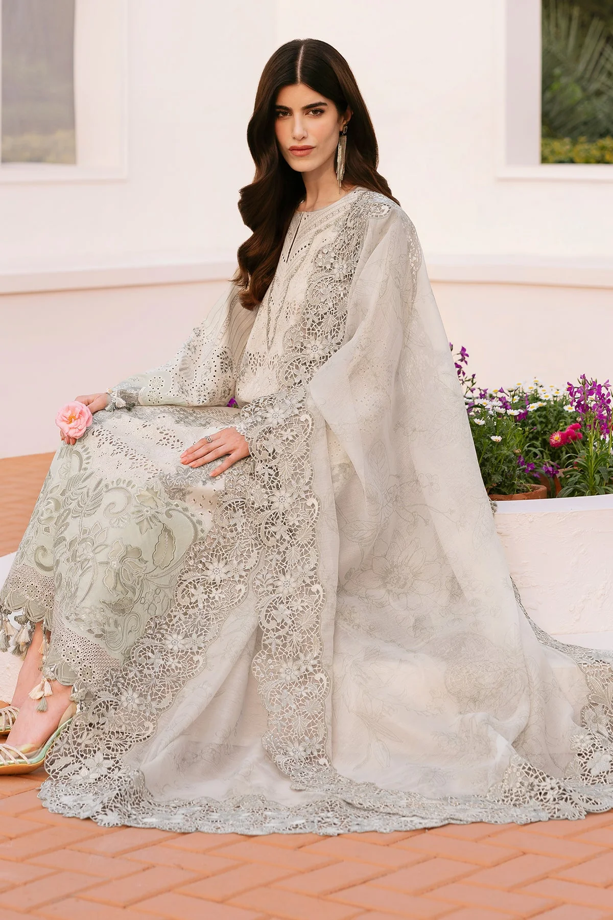 Baroque Luxury Eid Lawn – EL-D04 - Image 4