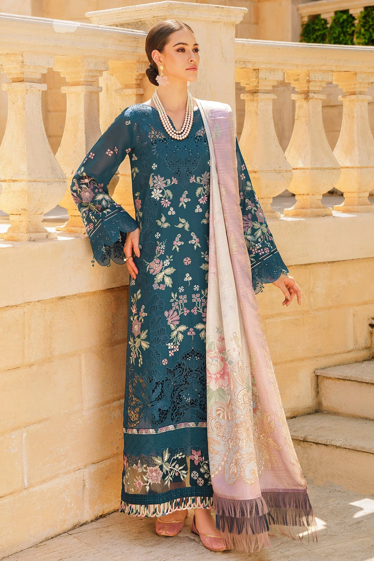 Baroque Swiss Lawn Collection β SL12-D02 - Image 4