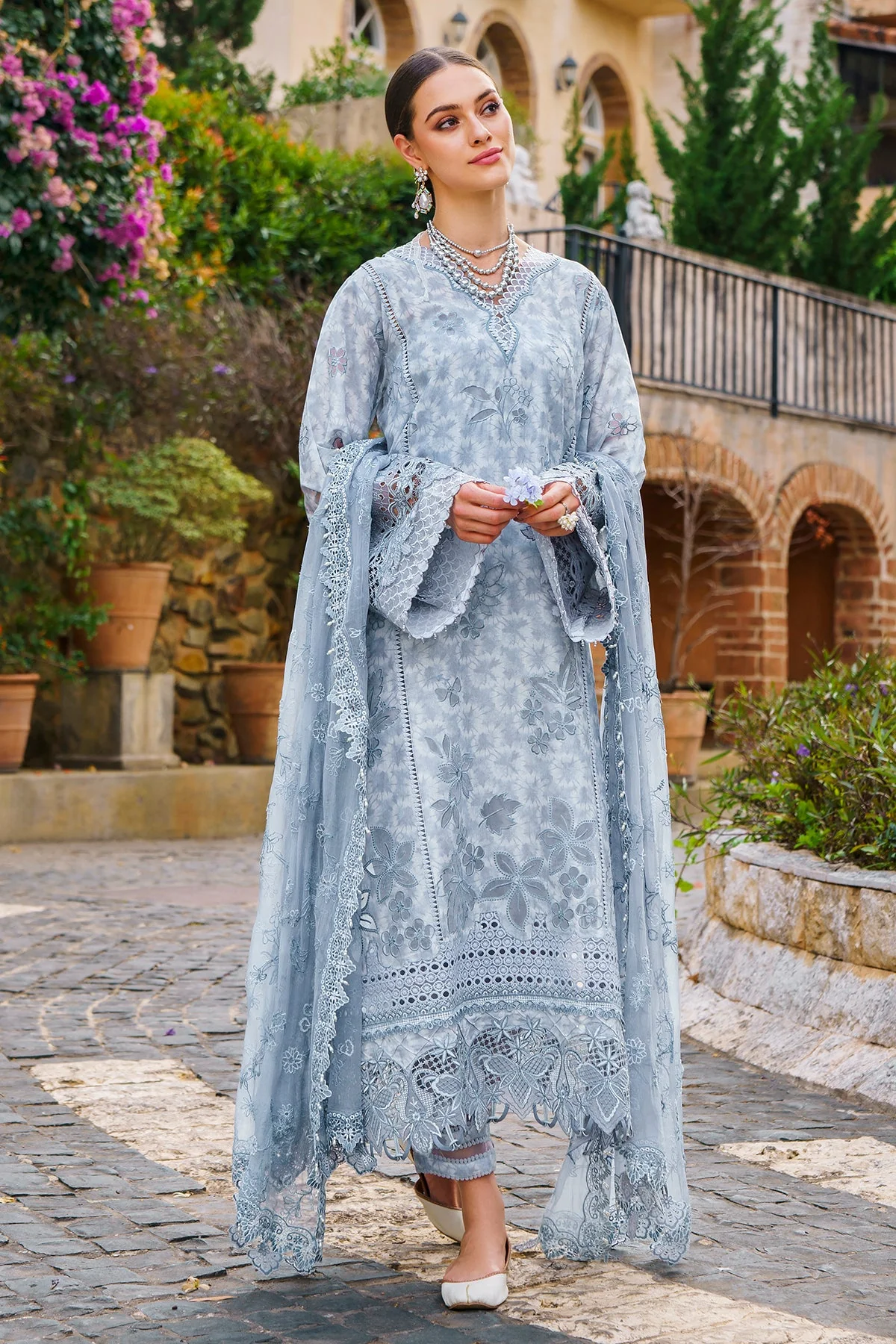 Baroque Swiss Lawn Collection – Elan SL12-D05 - Image 3