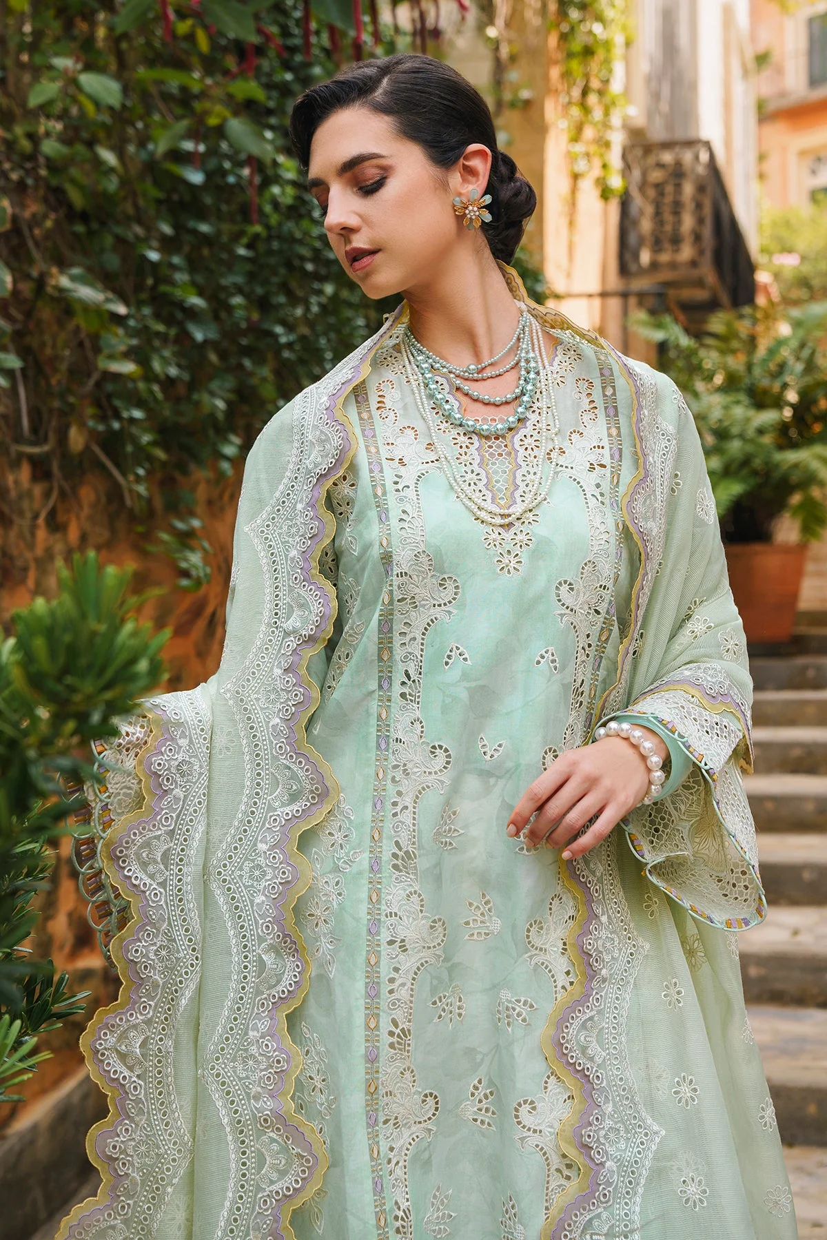 Baroque Swiss Lawn Collection – Elan SL12-D07 - Image 10