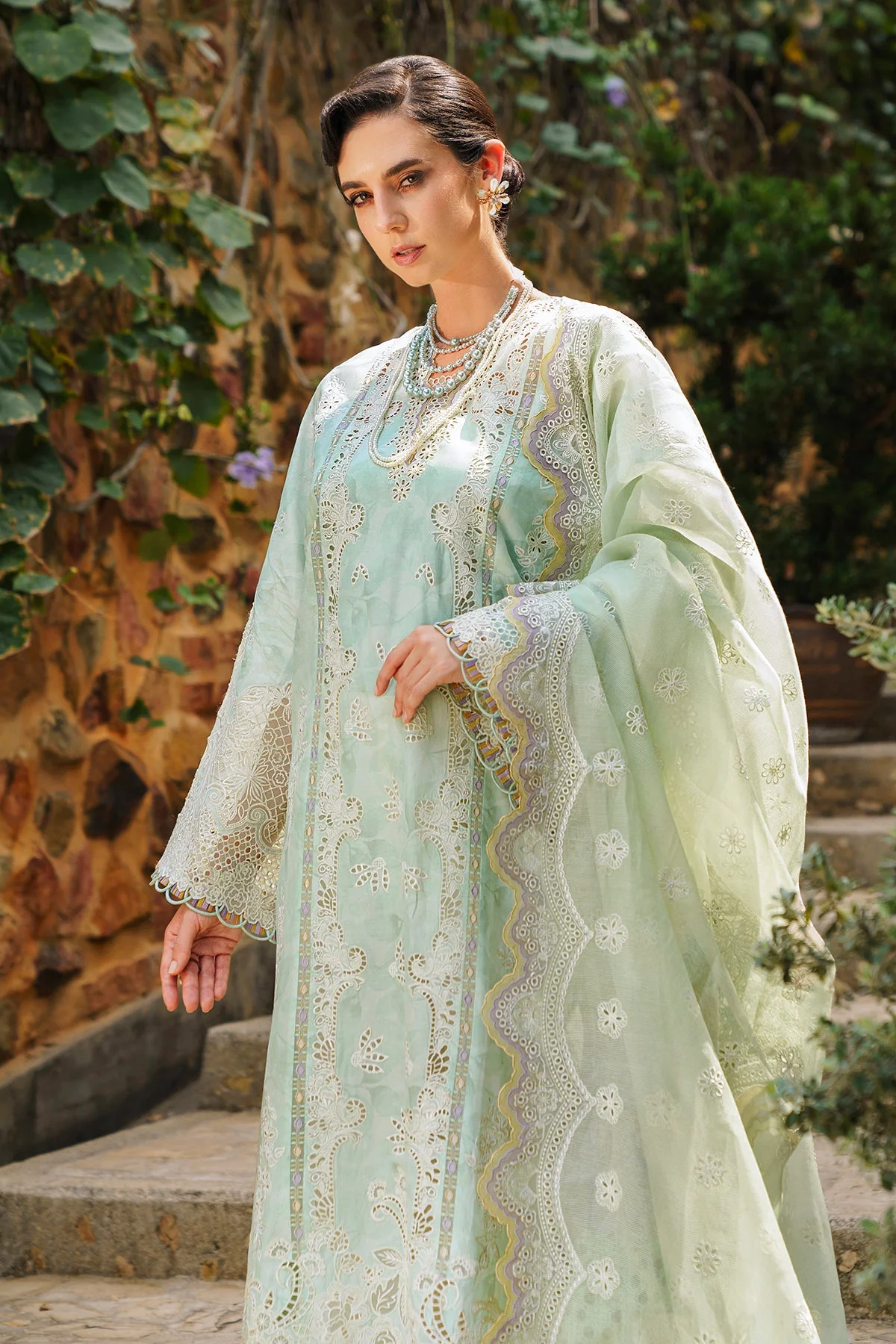 Baroque Swiss Lawn Collection – Elan SL12-D07 - Image 6