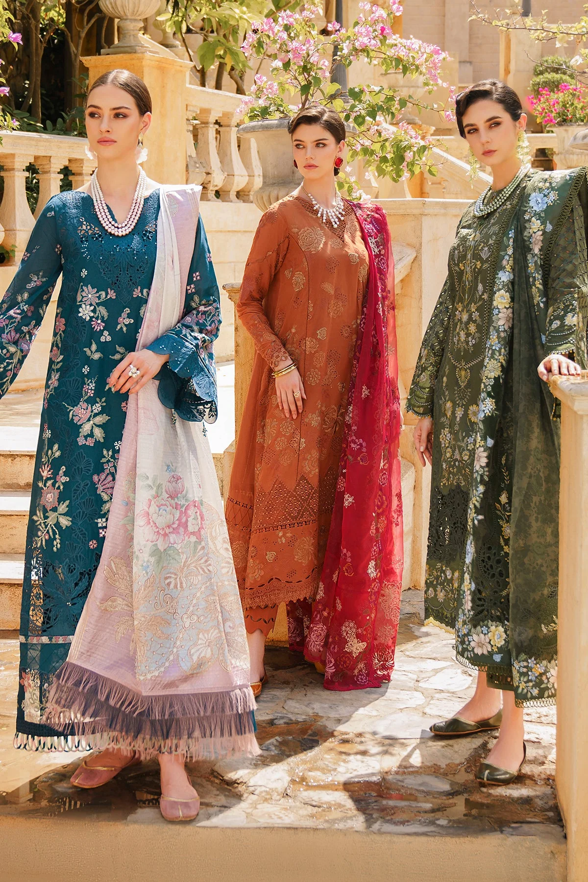 Baroque Swiss Lawn Collection – SL12-D10 - Image 12