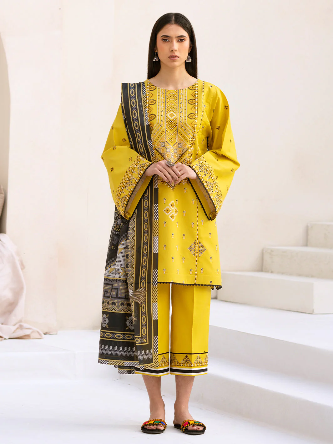 Bin Ilyas Aaina Summer Lawn Edit – 86 - B