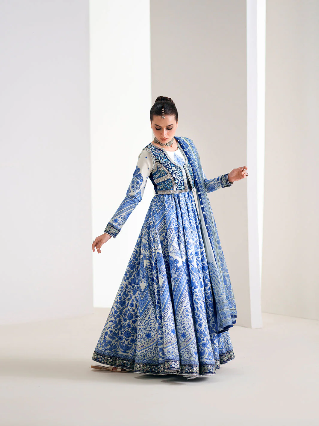Bin Ilyas Amour Luxury Lawn – 188-A - Image 4