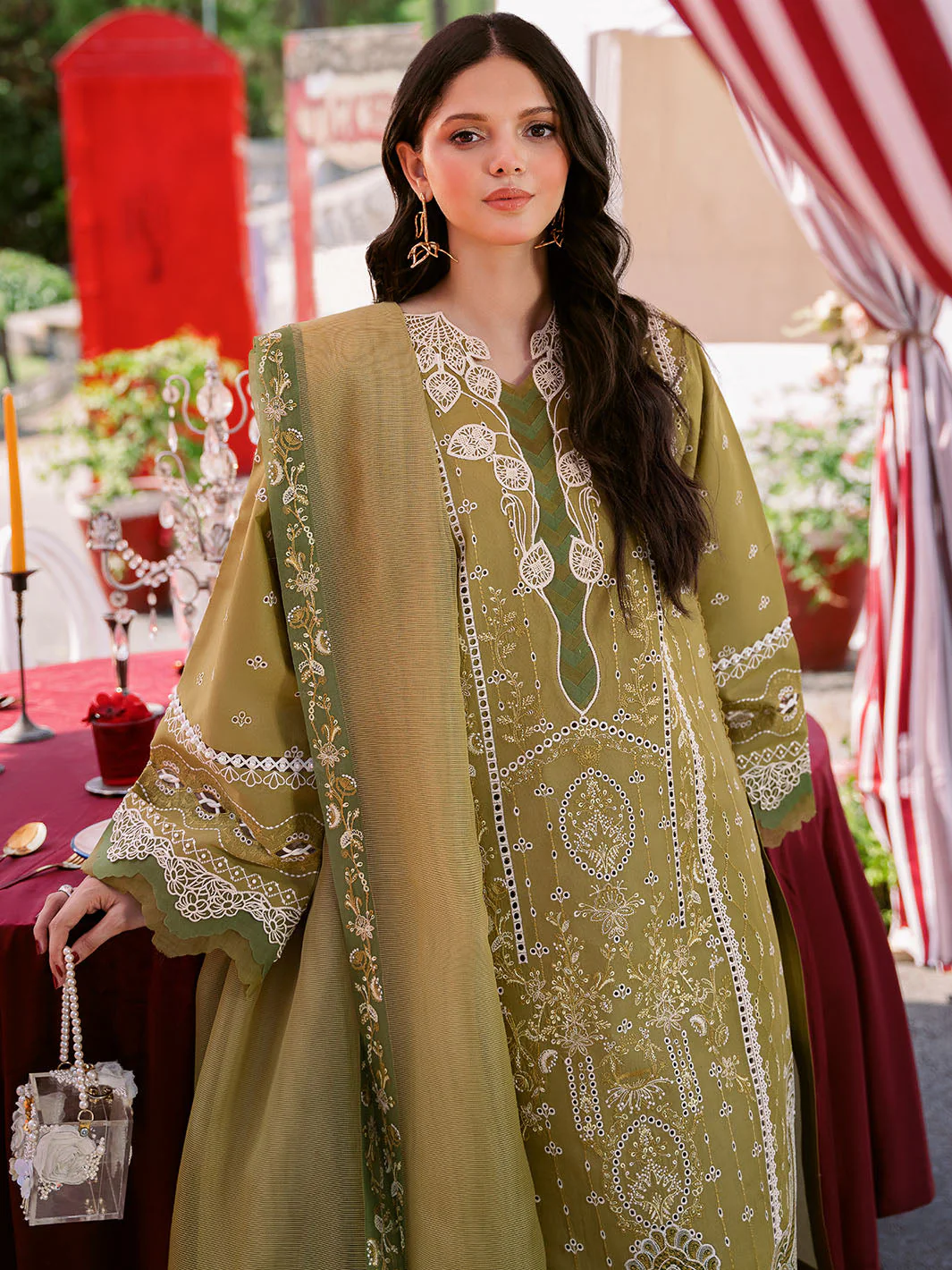 Bin Ilyas Clara Luxury Lawn – 211 - A - Image 2