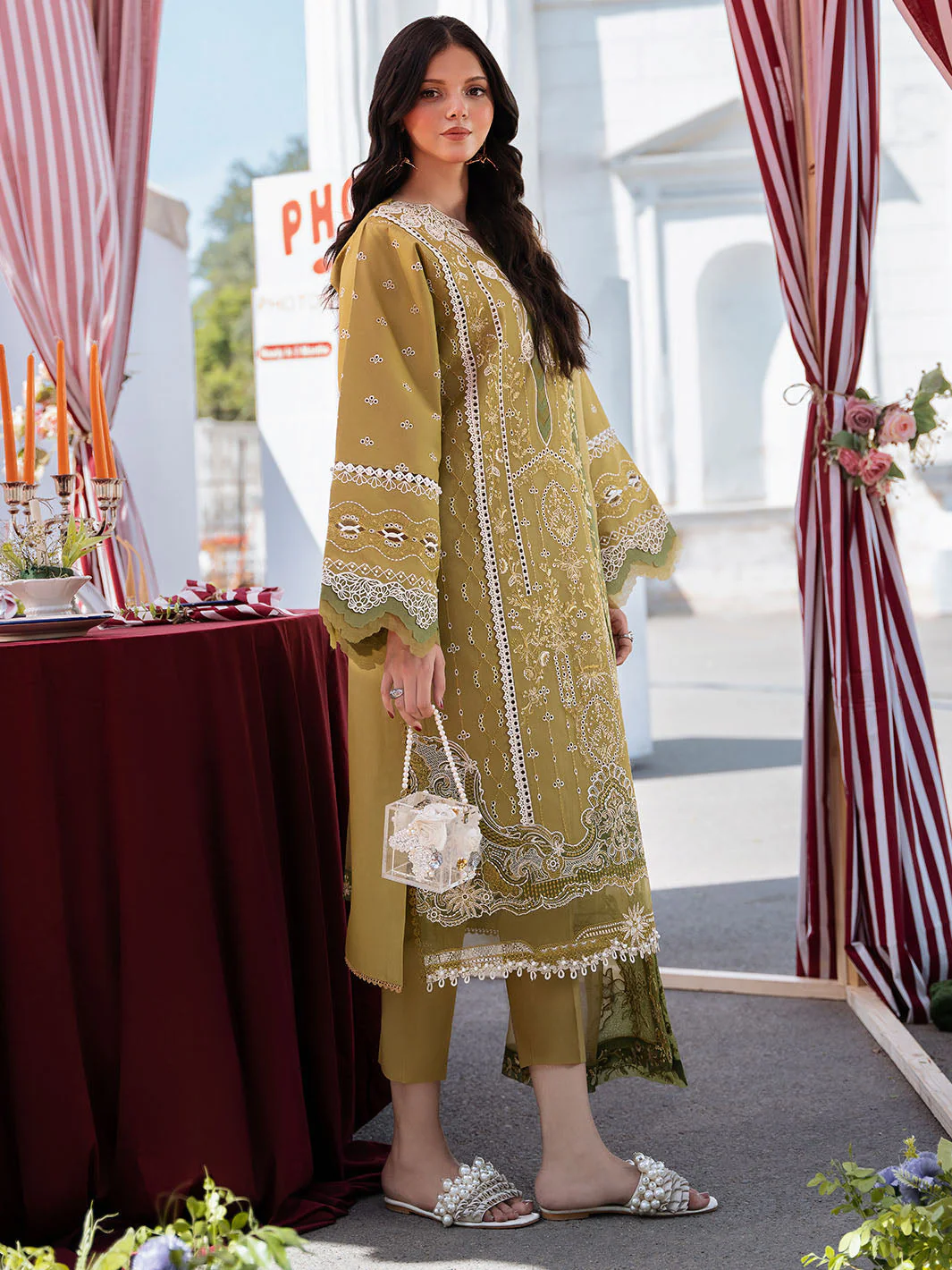 Bin Ilyas Clara Luxury Lawn – 211 - A - Image 6