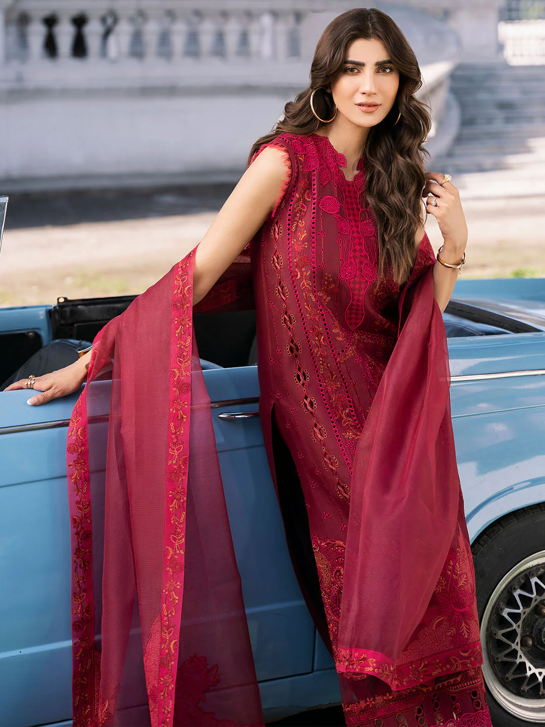 Bin Ilyas Clara Luxury Lawn – 211 - B - Image 6