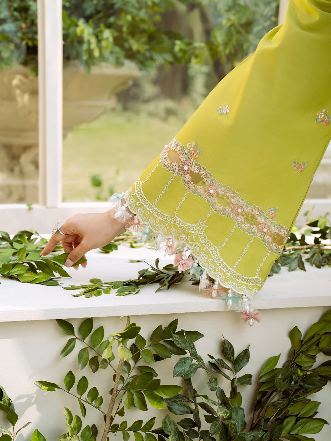 Bin Ilyas Freesia Luxury Lawn – 105-A - Image 7