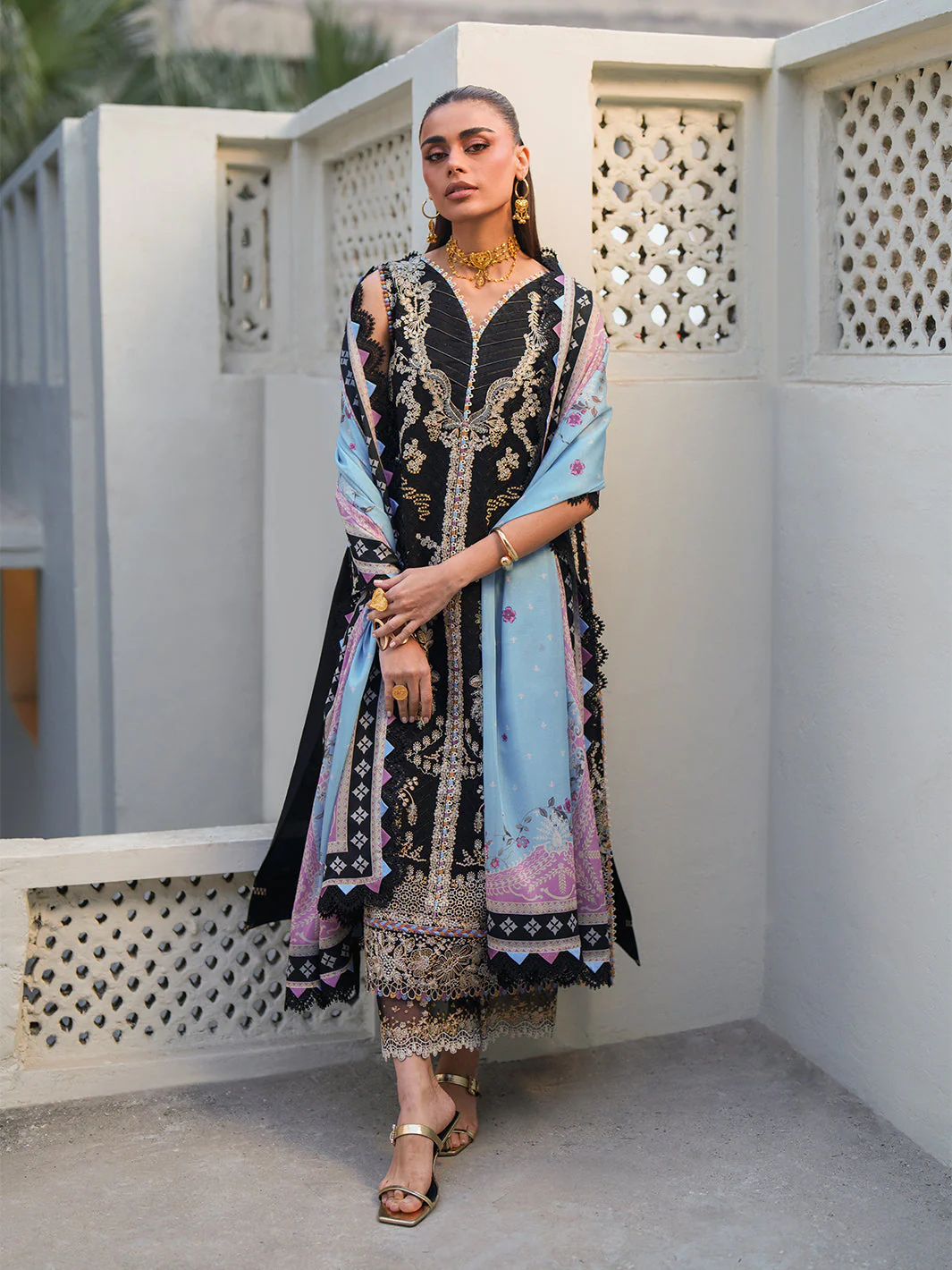 Bin Ilyas Heritage Dore Lawn – 171-B - Image 3