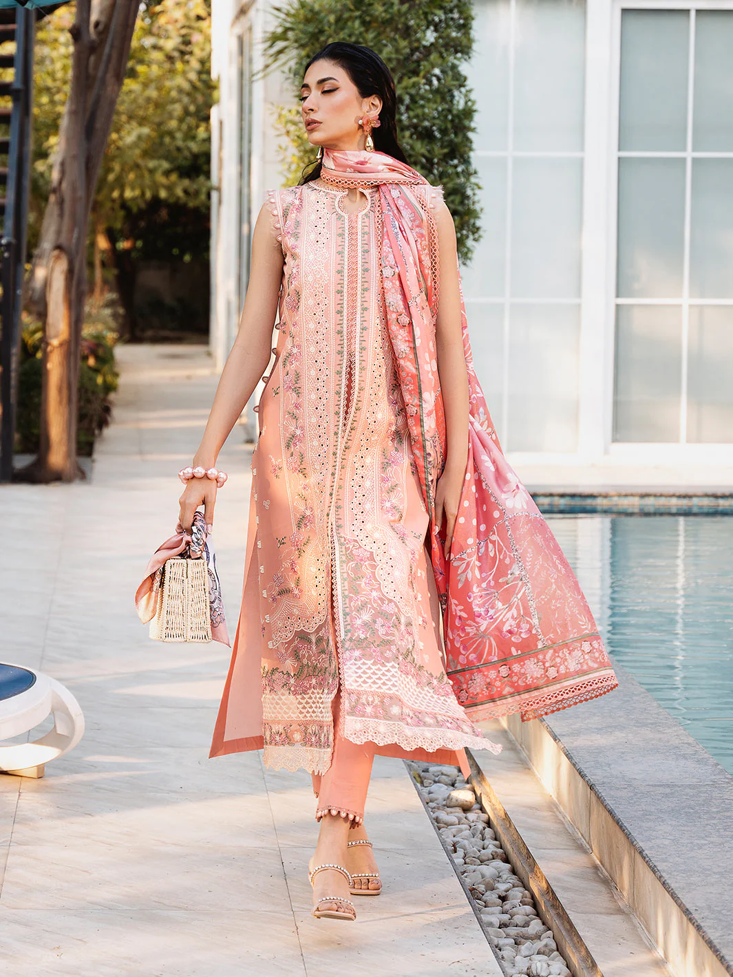 Bin Ilyas Kayra Summer Lawn Edit – 311 - B - Image 3