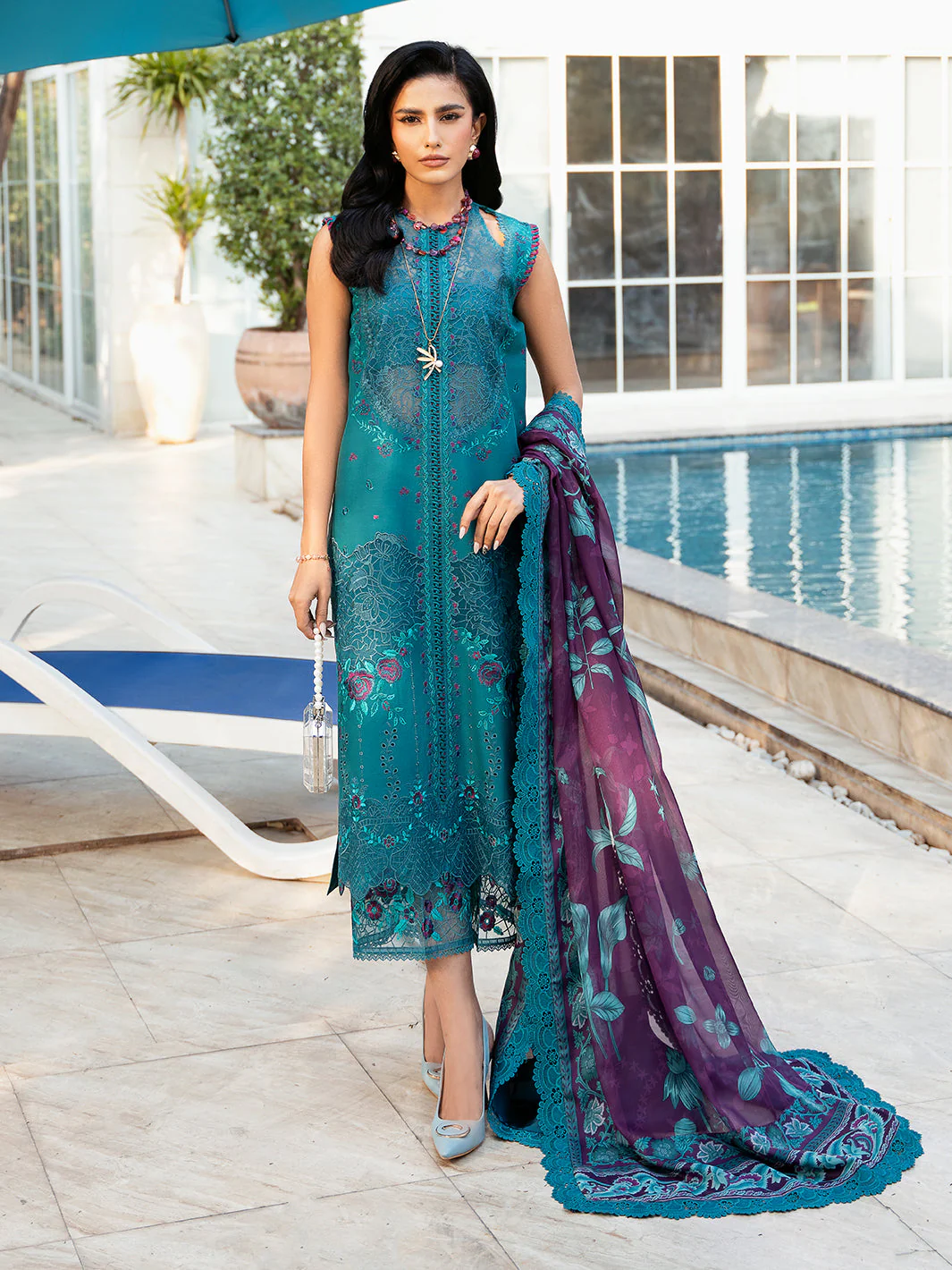 Bin Ilyas Kayra Summer Lawn Edit – 313 - A
