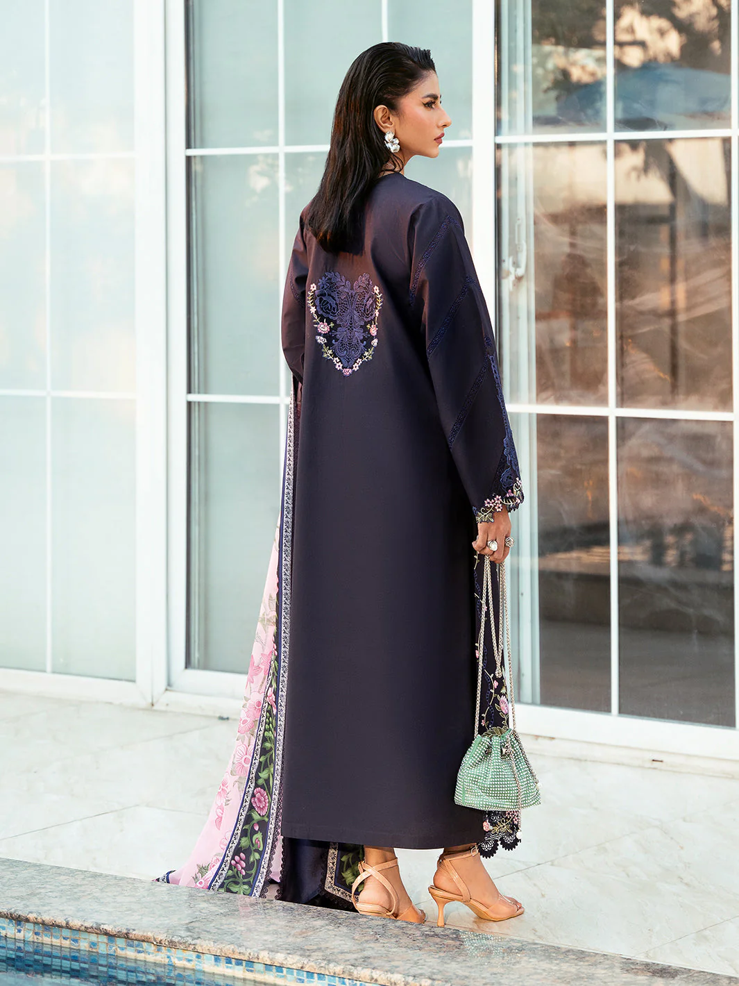 Bin Ilyas Kayra Summer Lawn Edit – 314 - B - Image 3