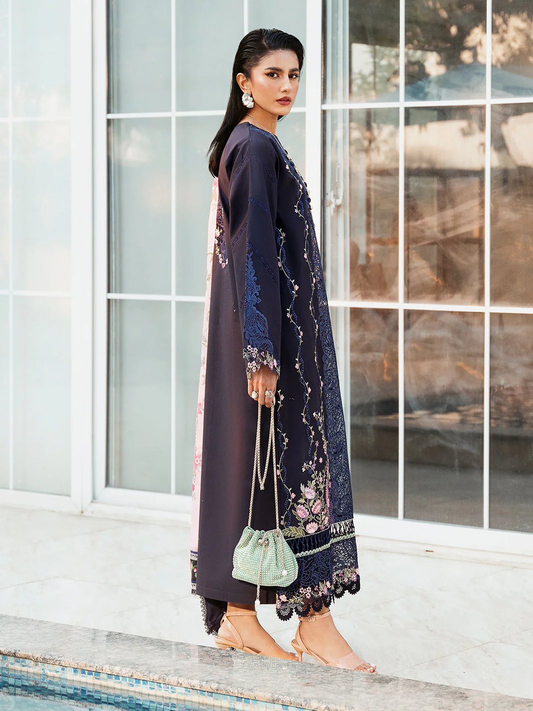 Bin Ilyas Kayra Summer Lawn Edit – 314 - B - Image 5