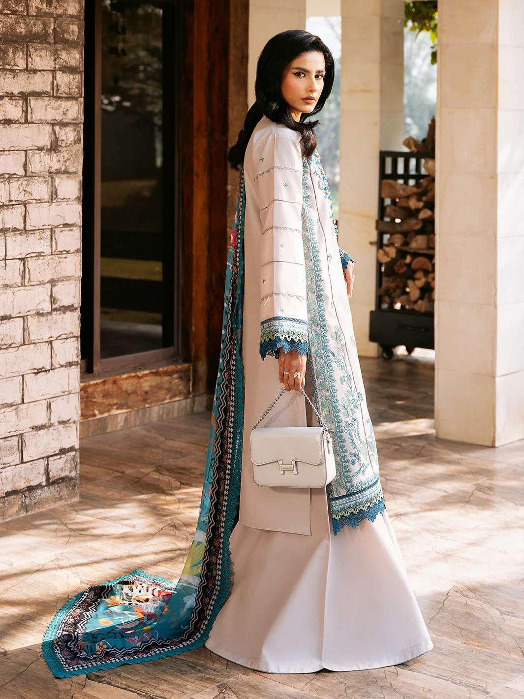 Bin Ilyas Kayra Summer Lawn Edit – 317 - B - Image 3