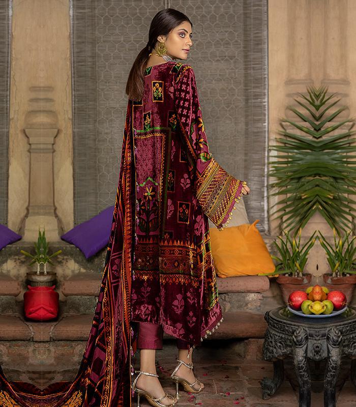 Bin Ilyas Luxury Winter Collection – Design 006-A - Image 3