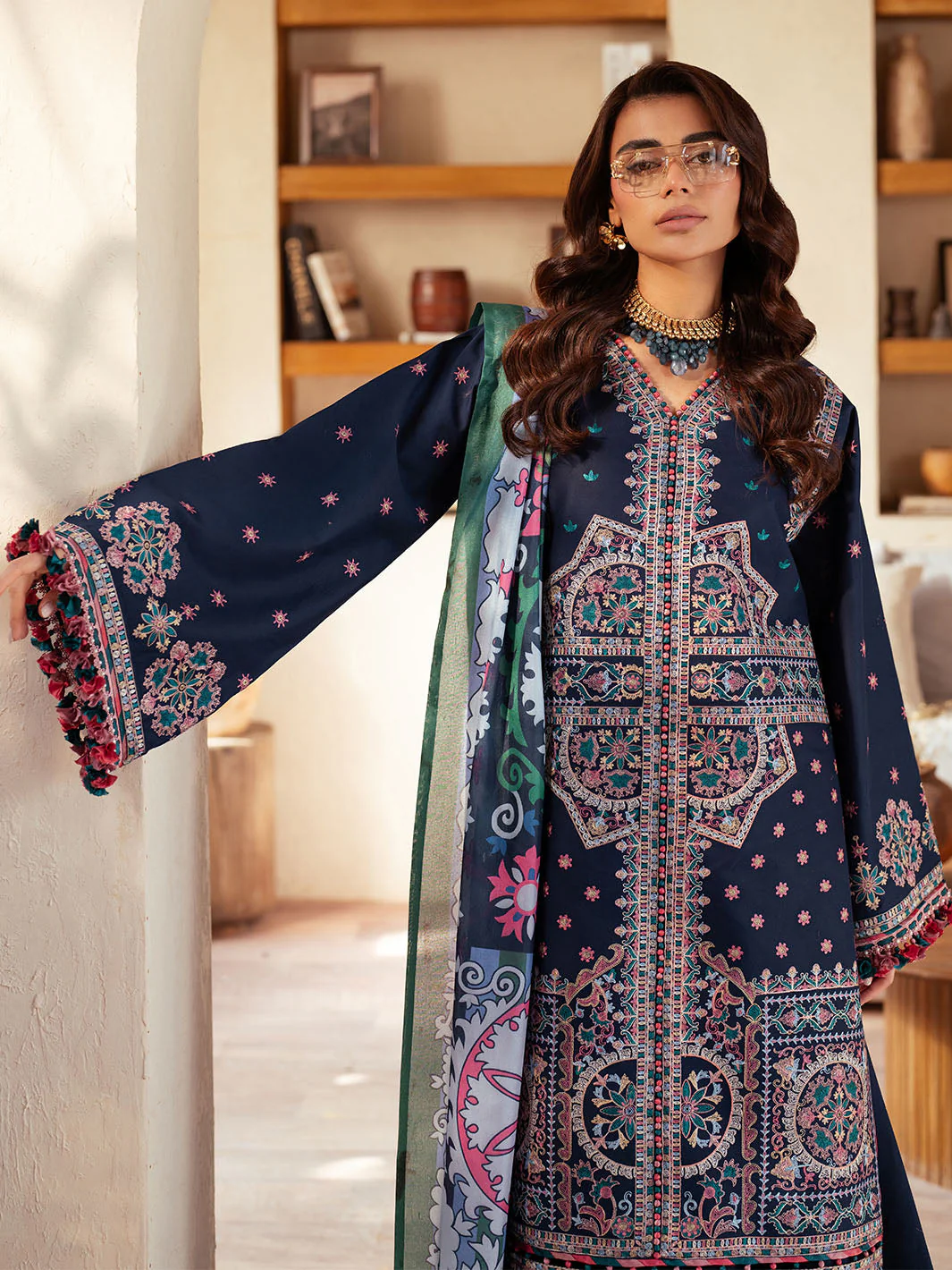 Bin Ilyas Mehroze Luxe Summer Lawn – 92 - B - Image 5