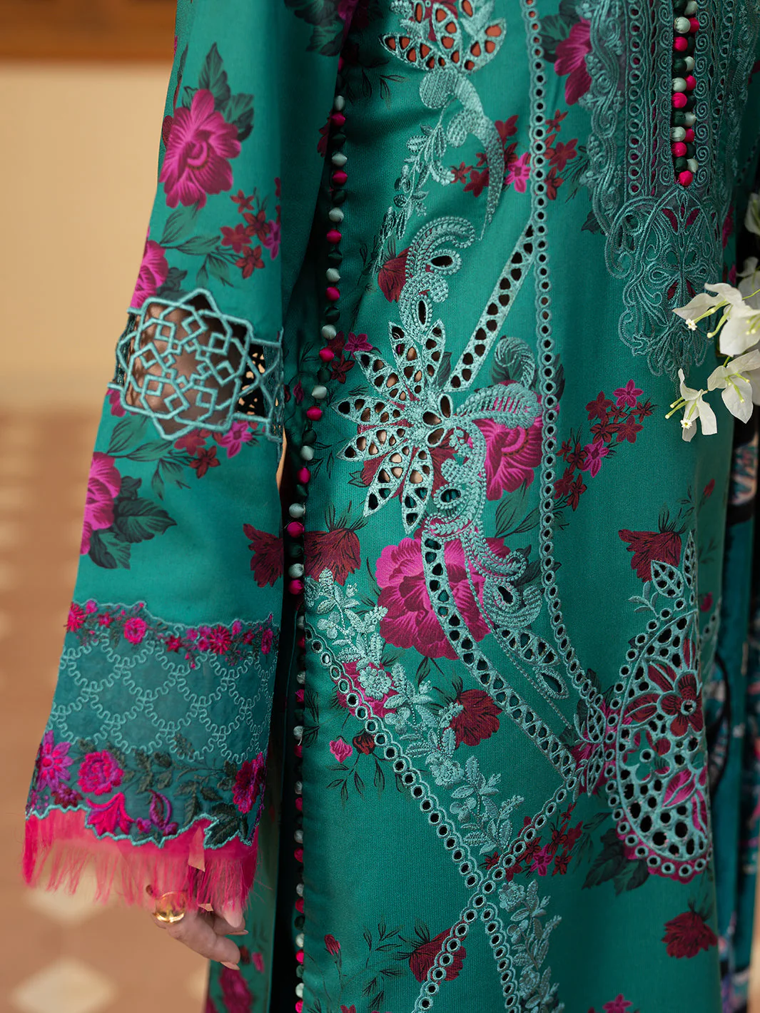 Bin Ilyas Olivia Embroidered Winter – 526-B - Image 4