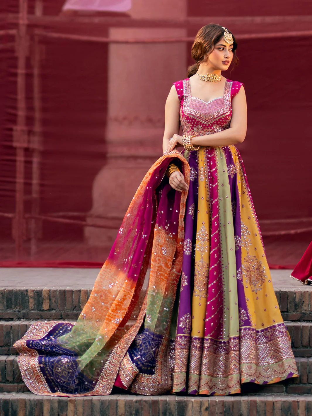 Bin Ilyas Sona Gachi Luxury Wedding Festive Formals – D-607 - Image 9