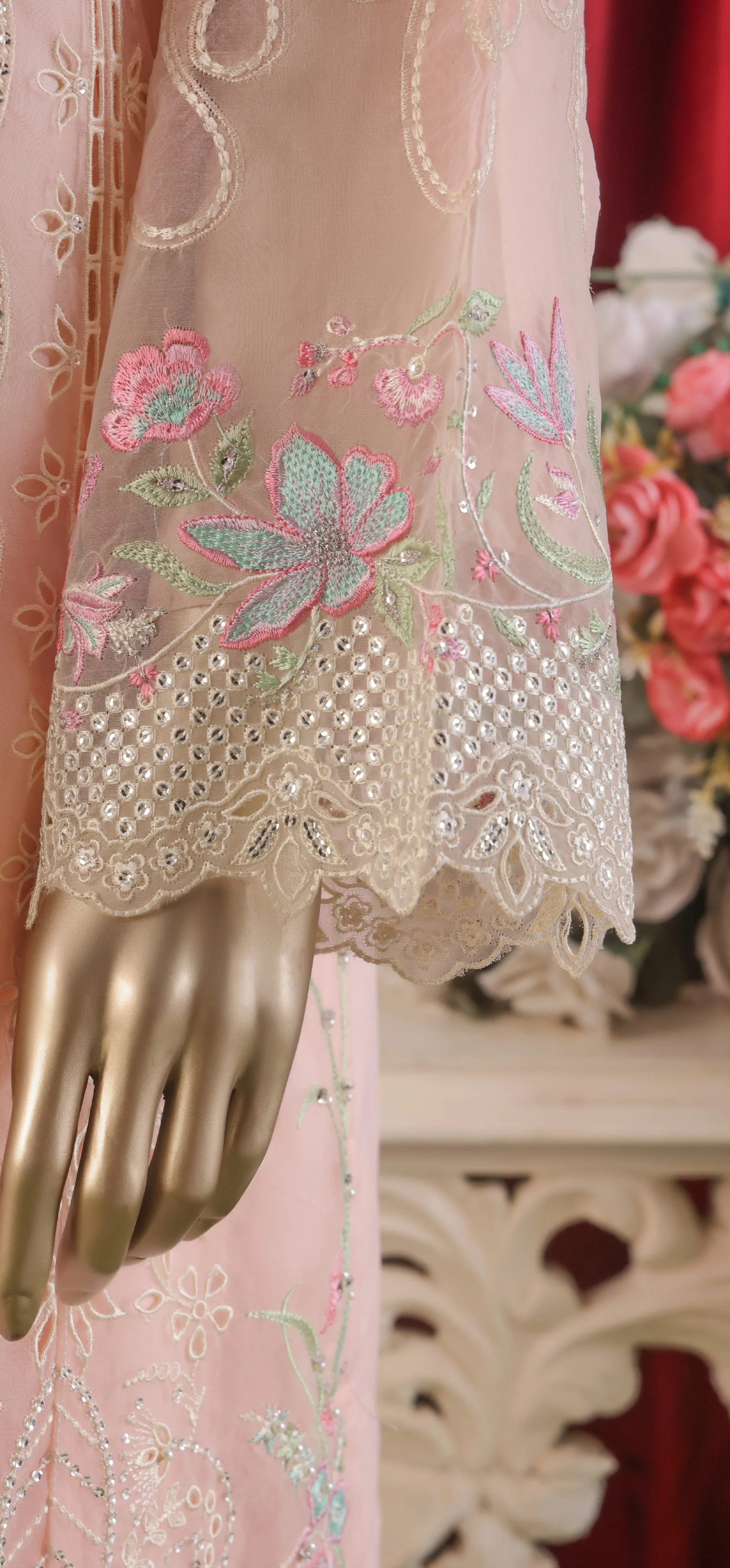Bin Saeed Chiffon Pret Formals – D-3 - Image 5