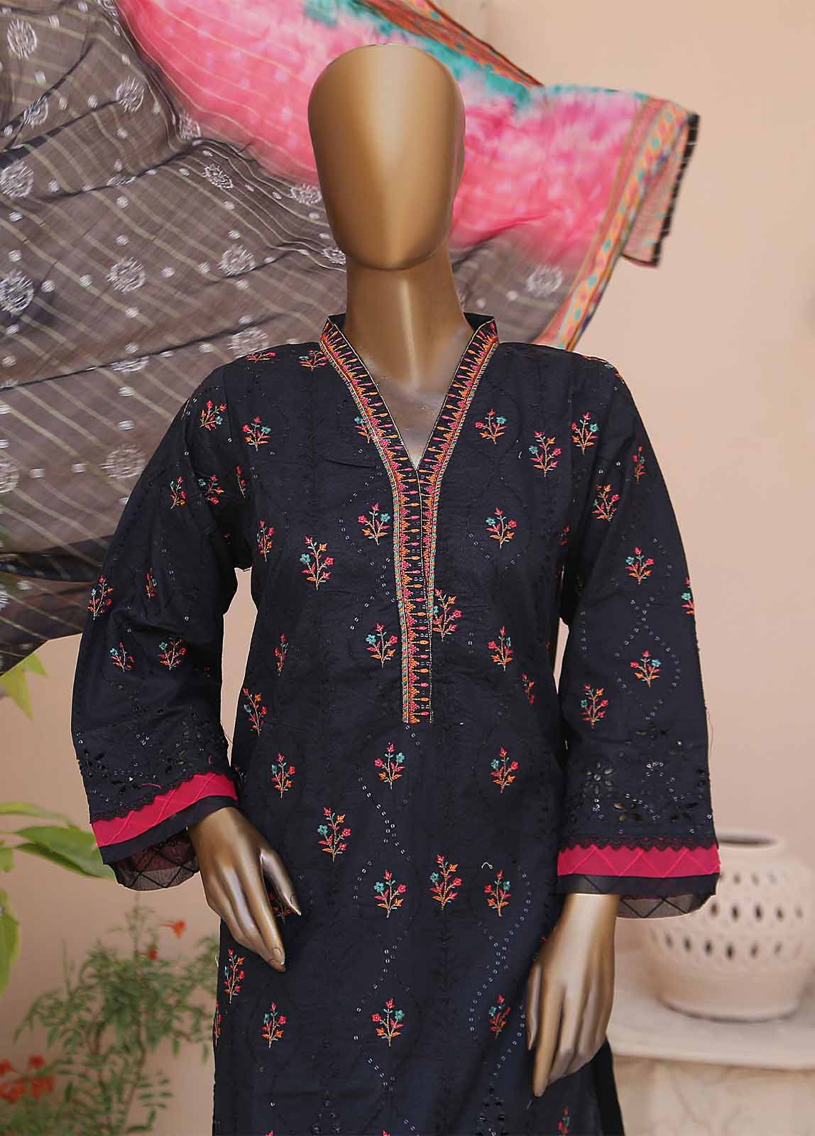 Bin Saeed Stitched/Pret Embroidered Suit – DN-399 - Image 2