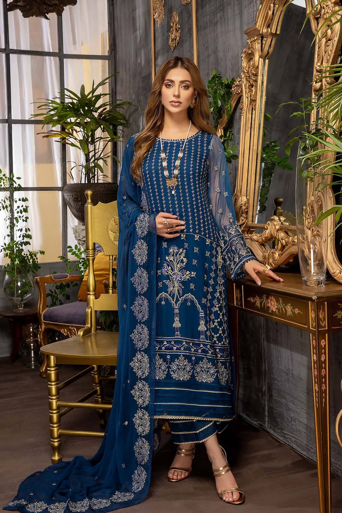 Charizma Allure · Embroidered Chiffon Collection – CAL-003 - Image 2