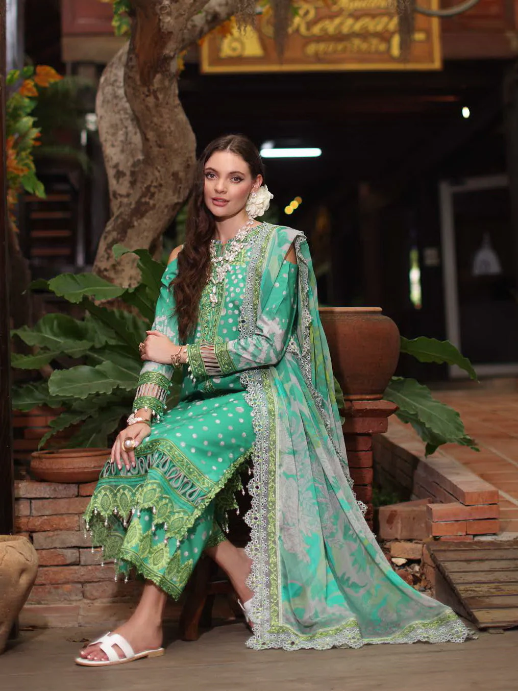 Charizma Aniq Lawn – AN5-13 - Image 3