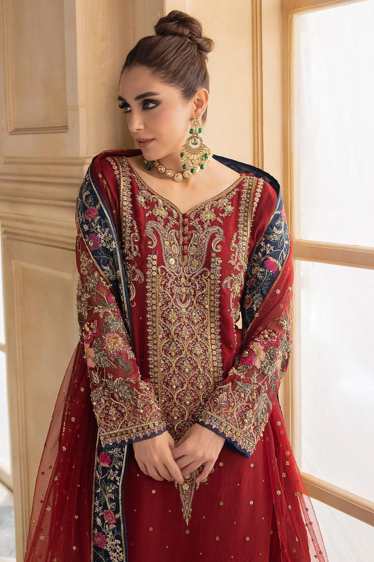 Charizma Dastan-E-Jashan Premium Chiffon Formals – DJW4-02 - Image 9