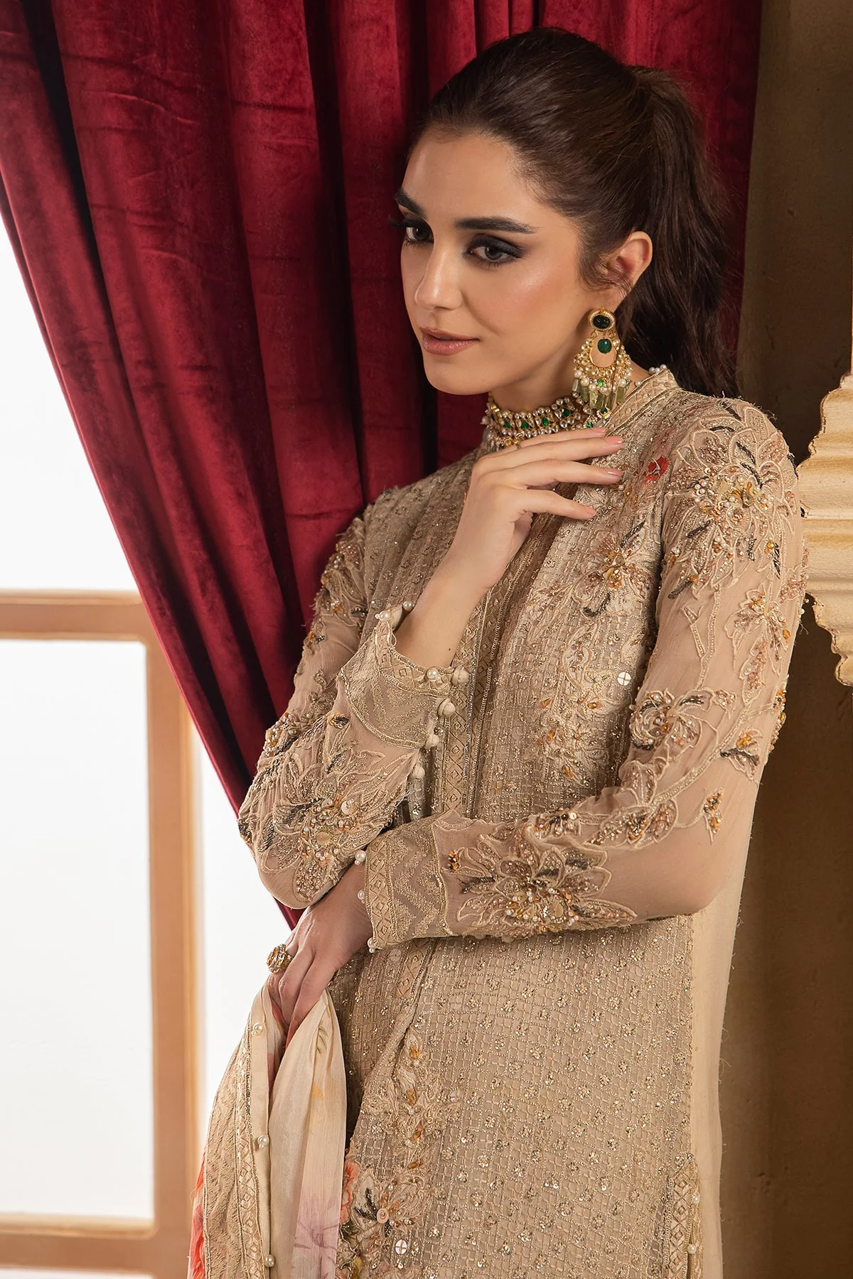 Charizma Dastan-E-Jashan Premium Chiffon Formals – DJW4-05 - Image 11