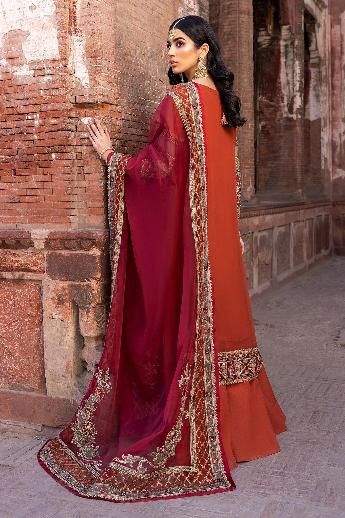 Charizma Dastan-e-Jashn Luxury Formal Chiffon Collection – DJW-02 - Image 2