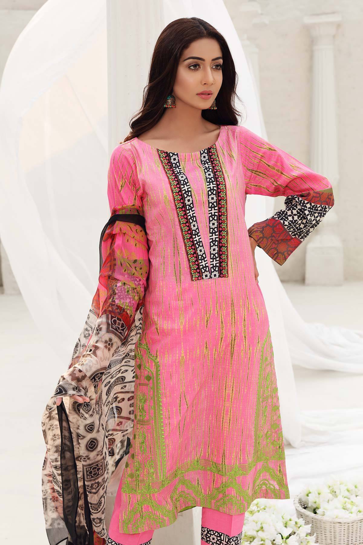 Charizma Embroidered Lawn Collection Chapter 1 β CEL-08 - Image 3