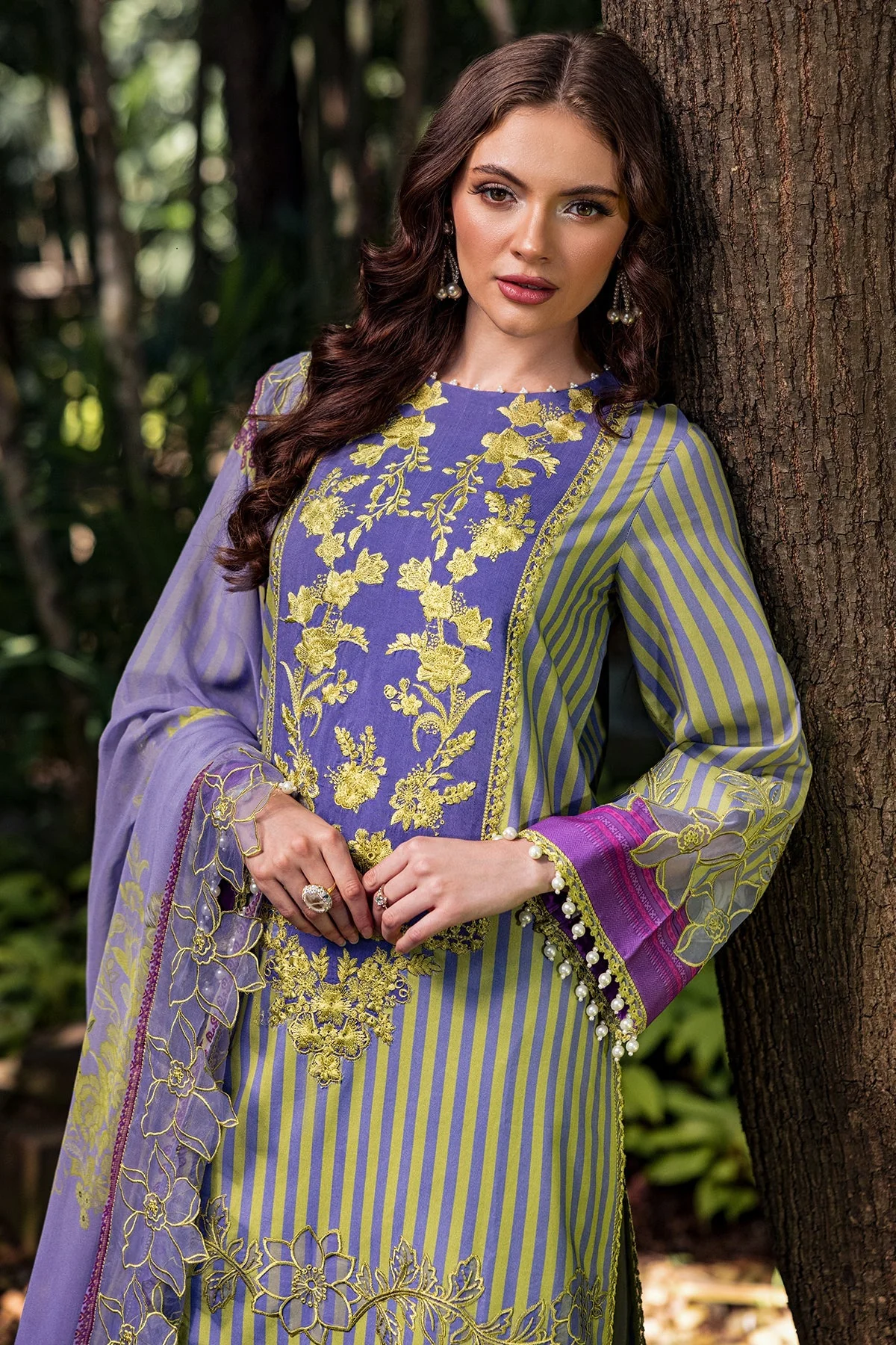 Charizma Naranji Lawn – CN5-02 - Image 5