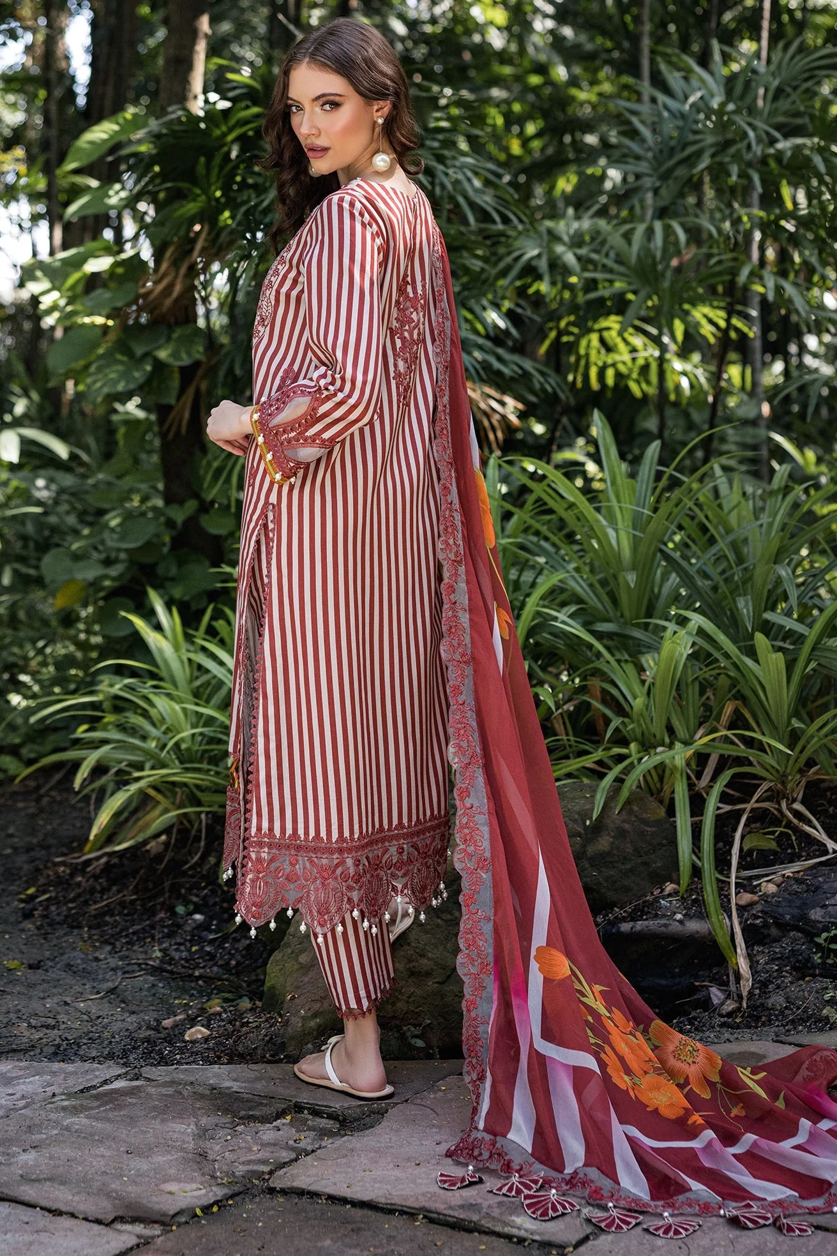 Charizma Naranji Lawn  – CN5-04 - Image 6