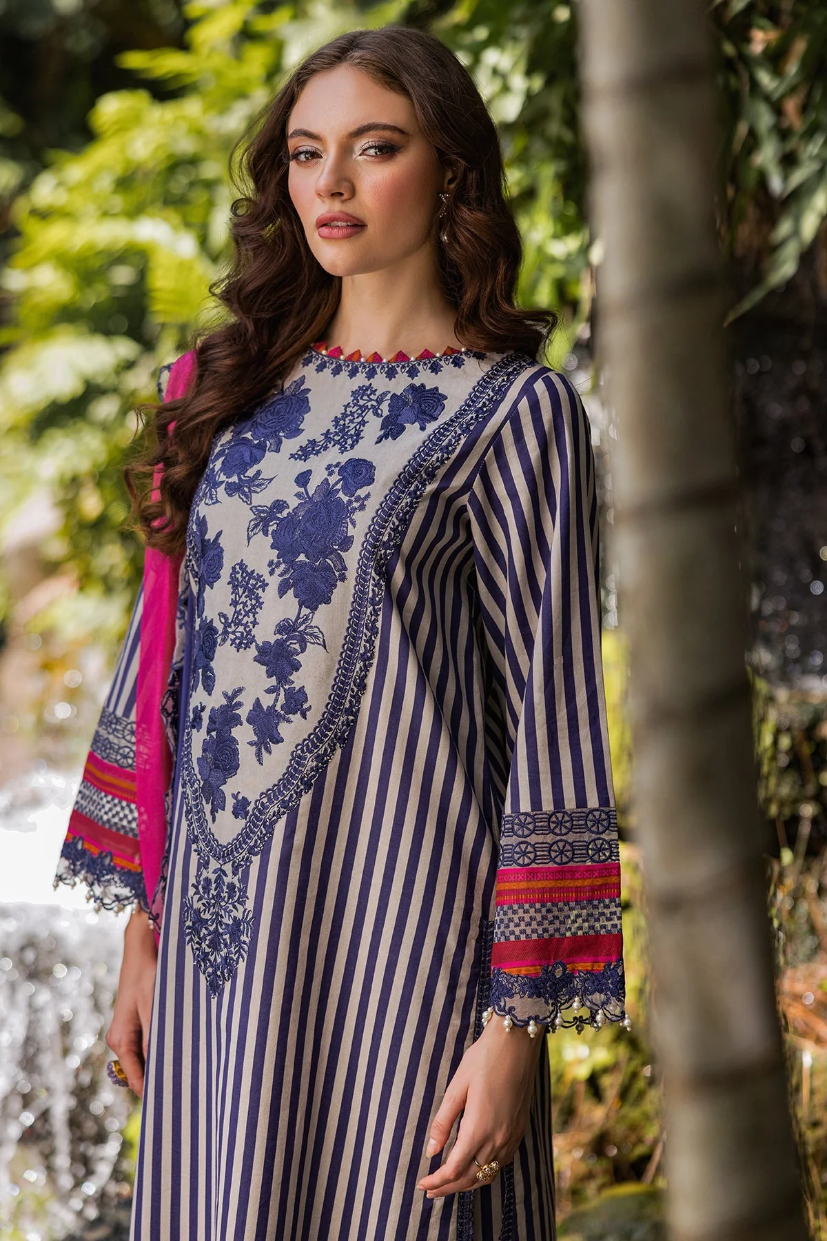 Charizma Naranji Lawn – CN5-06 - Image 5