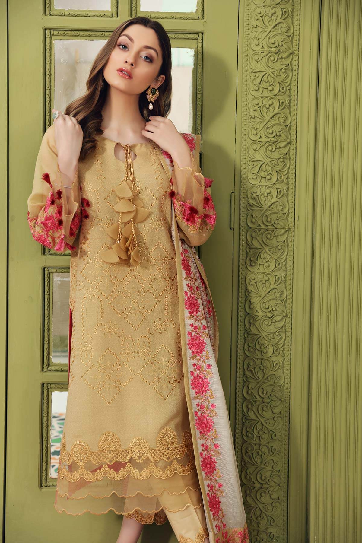 Charizma Signature Karandi Collection Fall 2020 – Sweet Limelight CKR-03 - Image 3