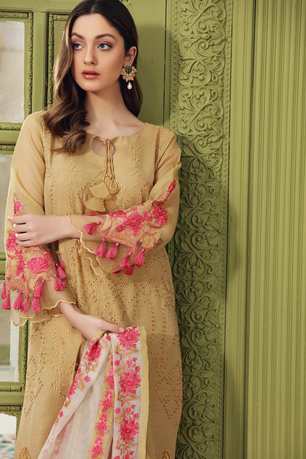 Charizma Signature Karandi Collection Fall 2020 – Sweet Limelight CKR-03 - Image 4