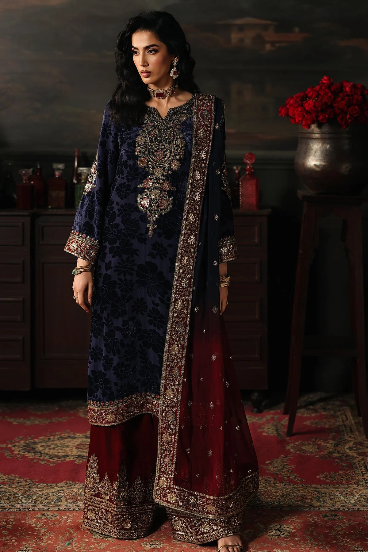 Charizma Signora Plachi Velvet Formals – CVT5-11