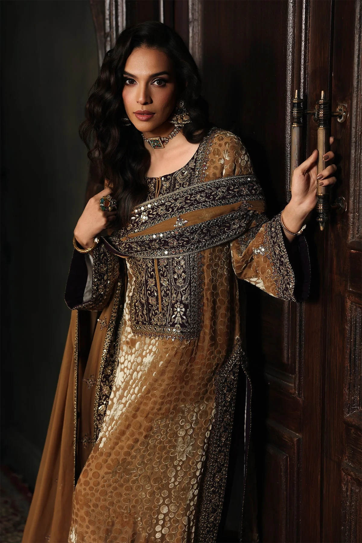 Charizma Signora Plachi Velvet Formals – CVT5-13 - Image 3