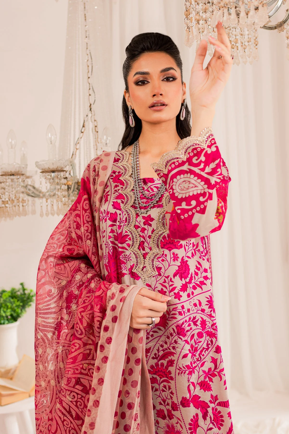 Charizma Tabeer Silk Edit Fall Winter Collection – CTW-04 - Image 4
