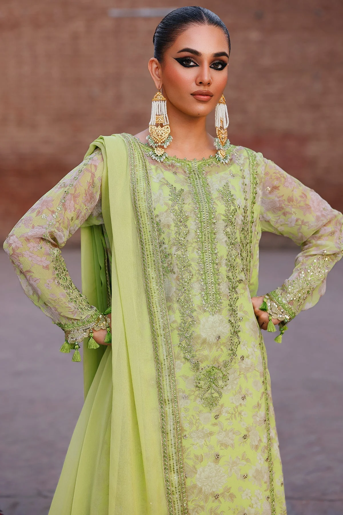 Charizma Vasal Luxury Chiffon Formals – VSL25-18 - Image 4